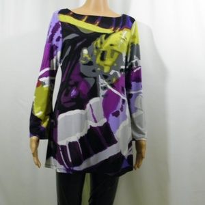 Style & CO long Sleeve Tunic Top